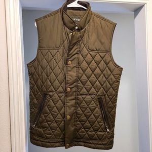 Orvis Olive Quilted Vest